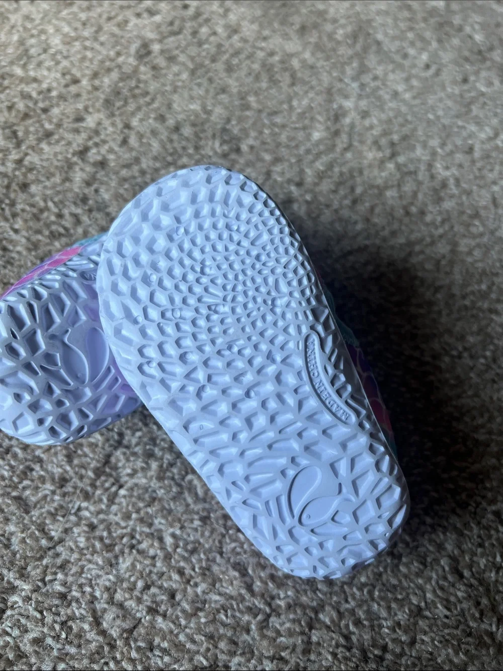 Toddler 5 in length Mermaid-Scale Water Shoes - Blue Pink Purple